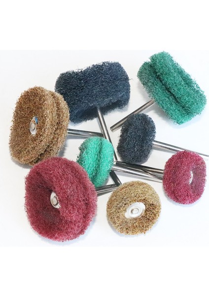 10 Adet 3mm Saplı Mini Matkap Taşlama Fırçası Naylon Parlatma Parlatma Tekerleği Döner Alet Aksesuarları (Yurt Dışından) fiyatları