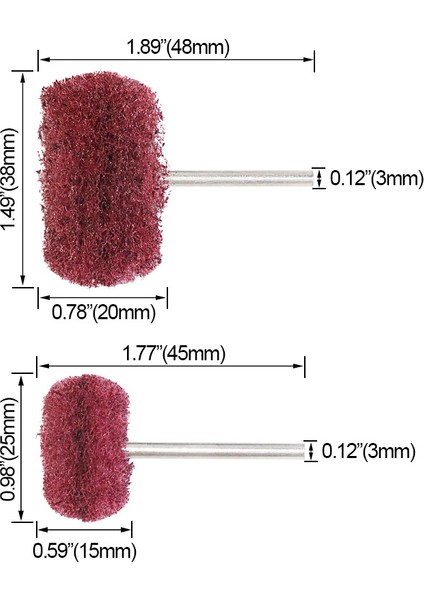 10 Adet 3mm Saplı Mini Matkap Taşlama Fırçası Naylon Parlatma Parlatma Tekerleği Döner Alet Aksesuarları (Yurt Dışından) fırsatları