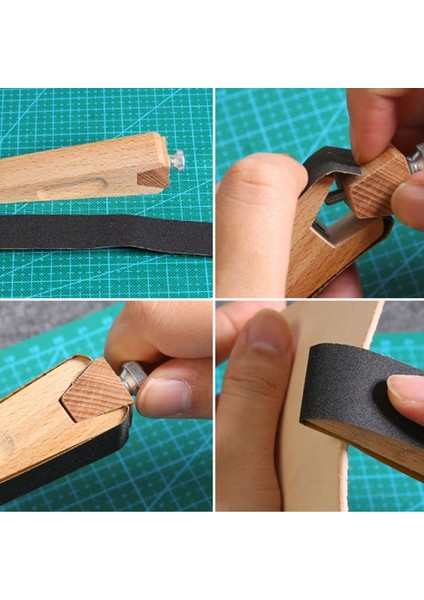 El Yapımı Deri Diy Ahşap Zımpara Kağıdı Zımpara Zımpara Bloğu Sebze Tabaklanmış Deri Kenar Bantlama Taşlama Kenar Tedavisi (Yurt Dışından)