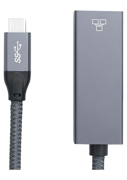 Cbtx USB Tip-C RJ45 Ethernet Adaptörü 10/100/1000 Mbps Ağ Adaptörü (Yurt Dışından)