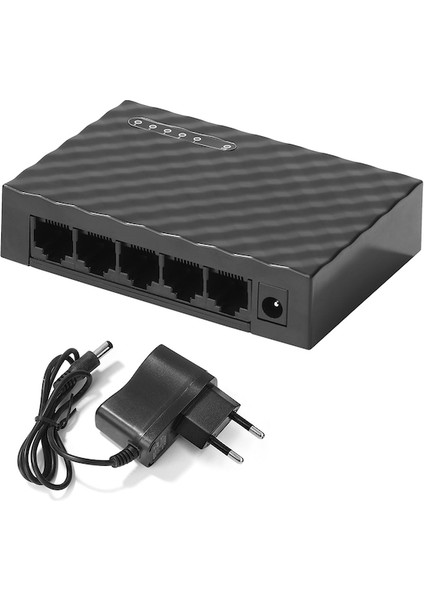 Cbtx TXE034 4ch 5-Port Ethernet Ağ Lan Hub Adaptörü Siyah Eu (Yurt Dışından)