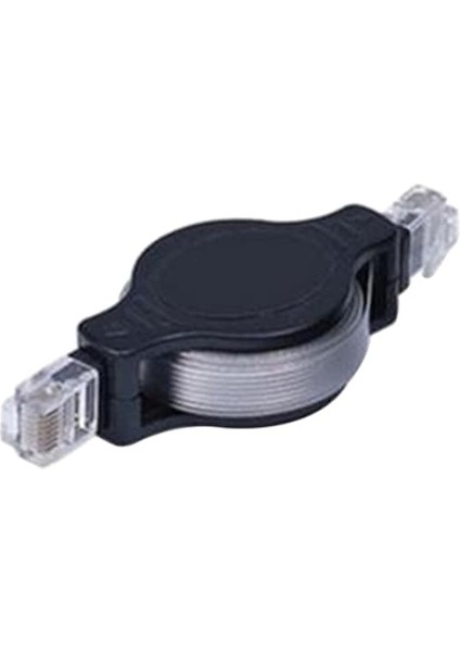 Taşınabilir Geri Çekilebilir RJ45 Internet Ağ Kablosu 4.9ft (Yurt Dışından)