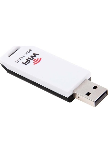 2,4 Ghz / 5 Ghz Çift Bant Desteği 802.11AC USB Wifi Kablosuz Adaptör (Yurt Dışından)