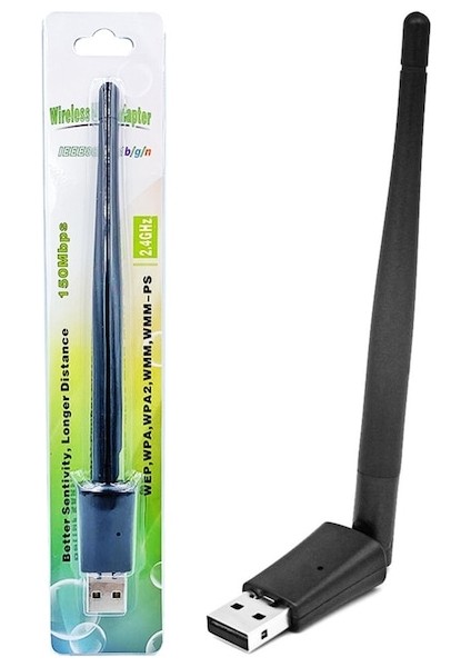 MT7601 USB Kablosuz Wifi Ağ Kartı Adaptörü (Yurt Dışından)
