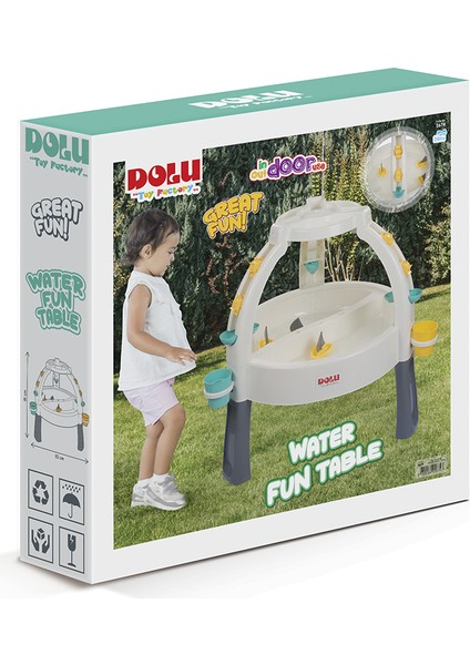 Eğlenceli Çeşme Kum ve Su Masası