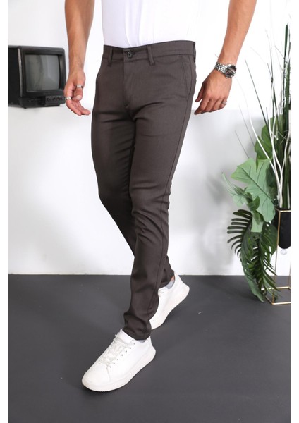 Slim Fit Chino Keten Pantolon