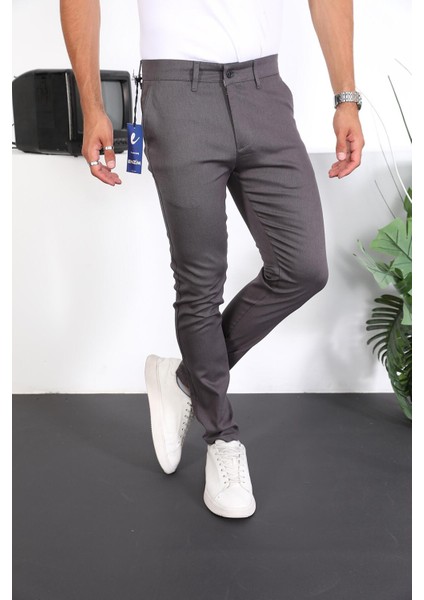 Slim Fit Chino Keten Pantolon