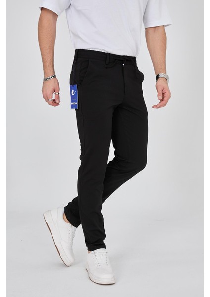 Pollycotton Slim Fit Jogger Pantolon