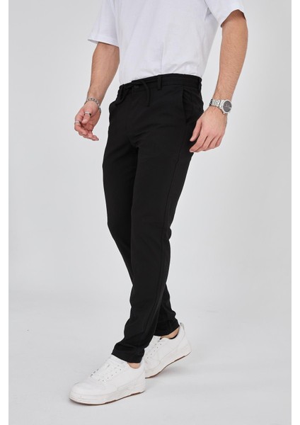 Pollycotton Slim Fit Jogger Pantolon