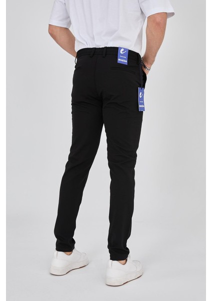 Pollycotton Slim Fit Jogger Pantolon