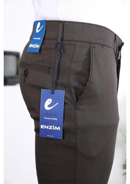 Slim Fit Chino Keten Pantolon