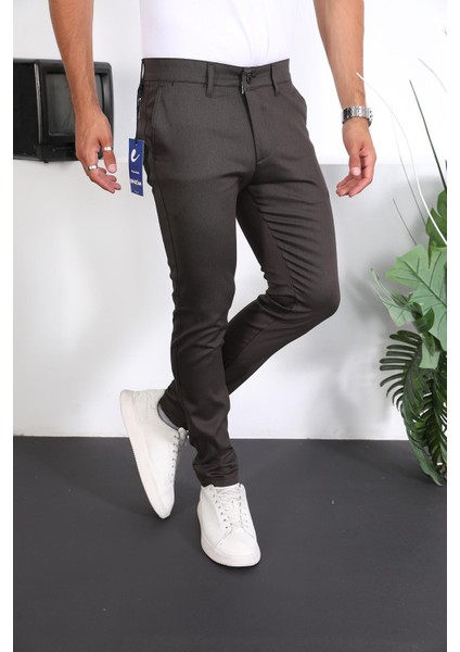 Slim Fit Chino Keten Pantolon