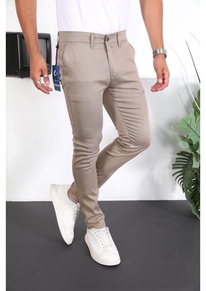Slim Fit Chino Keten Pantolon indirimleri