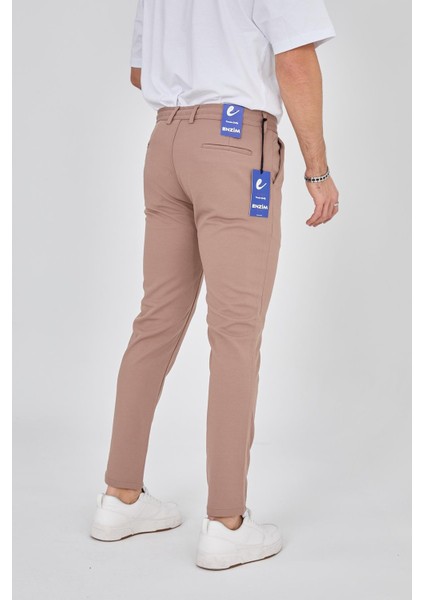 Pollycotton Slim Fit Jogger Pantolon