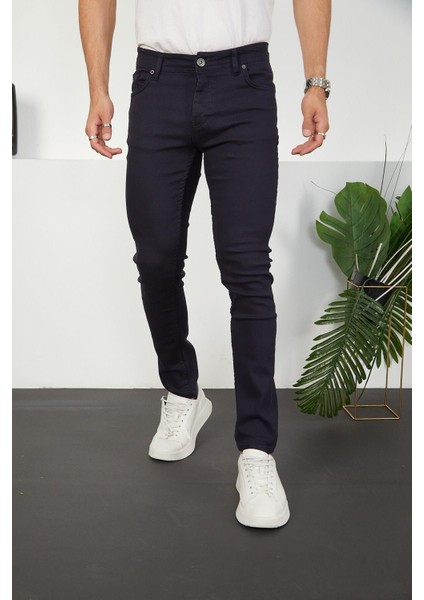 Likralı Slim Fit Jeans Erkek Kot Pantolon