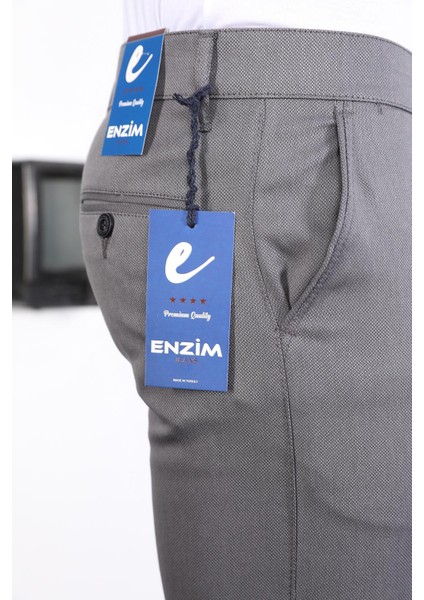 Slim Fit Chino Keten Pantolon