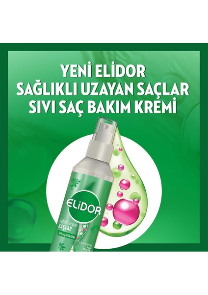 Superblend Sıvı Saç Bakım Kremi Sağlıklı Uzayan Saçlar Güçlendirici ve Besleyici Bakım 200 ml