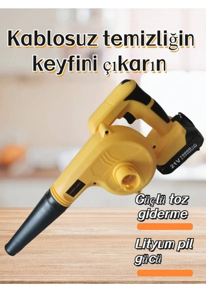 Akülü Üfleme Makinası Çift Akülü Hava Kompresörü