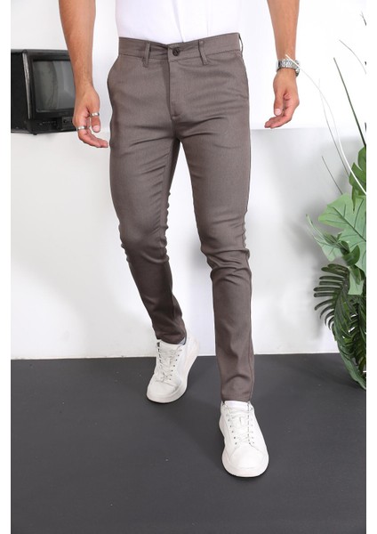 Slim Fit Chino Keten Pantolon