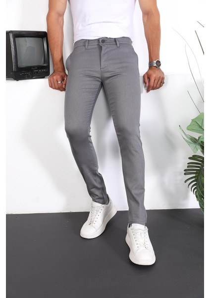 Slim Fit Chino Keten Pantolon