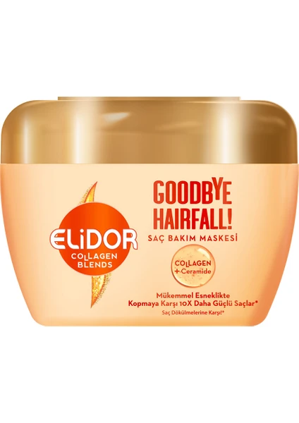 Collagen Blends Saç Bakım Maskesi Goodbye Hairfall Saç Dökülmelerine Karşı 160 ml