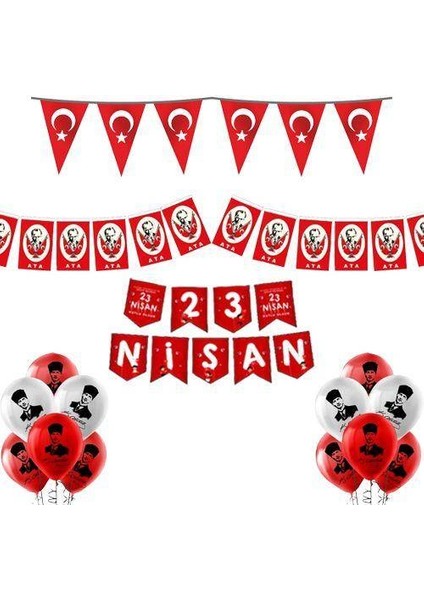 23 Nisan Sınıf Süsleme Seti