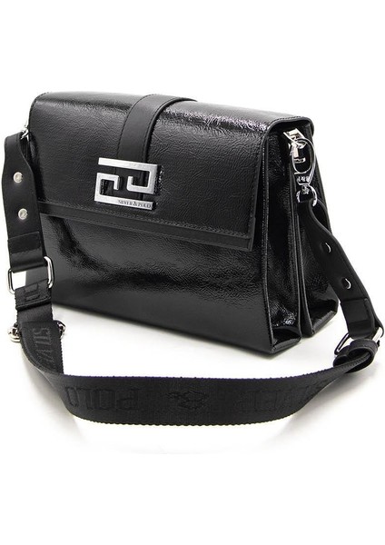 Silver & Polo Siyah - Siyah SP1009 Kadın Çapraz Çanta indirimleri