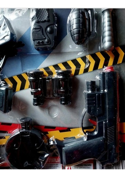 Polis Seti Oyuncak Komando Seti Beyaz Toys Tabanca Seti Güvenlik Oyun Seti fiyatları
