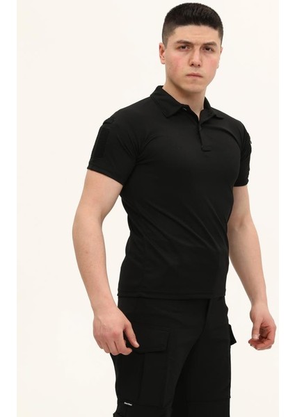 Single Sword Tactical Kısa Kollu Polo Yaka T-Shirt