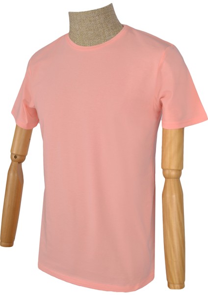 Sıfır Yaka Düz Slim Erkek T-Shirt fiyatları