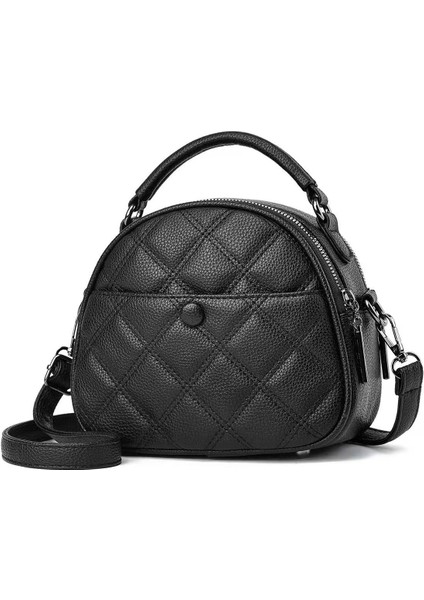 Yeni Moda Basit Çanta Elmas Omuz Çantası Küçük Koku Crossbody Çanta (Yurt Dışından)