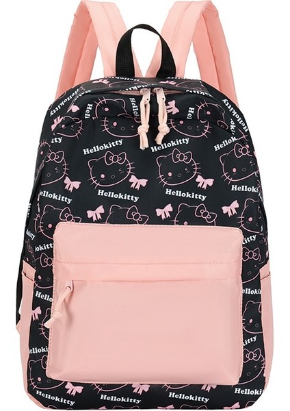Yeni Hellokitty Kedi Moda Marka Sırt Çantası Sevimli Büyük Kapasiteli Sırt Çantası (Yurt Dışından)