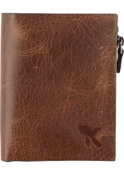 Deri Erkek Cüzdan Crazy Kahve C257-02