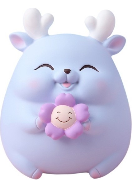 Yaratıcı Ayçiçeği Geyik Kumbara (Yurt Dışından)