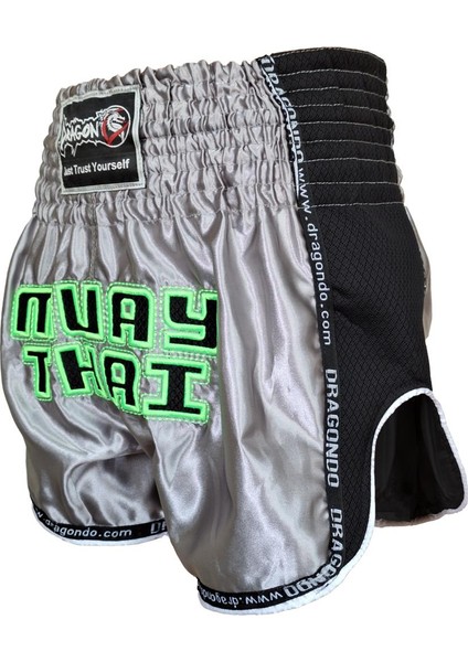 Dragondo MT3022 Muay Thai Şortu Nakışlı Muaythai Şort