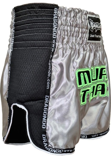 Dragondo MT3022 Muay Thai Şortu Nakışlı Muaythai Şort