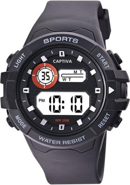 30 mt Suya Dayanıklı Digital Alarm-Kronometre-Led Işık Spor Kasa Çoçuk Kol Saati CPT.X001