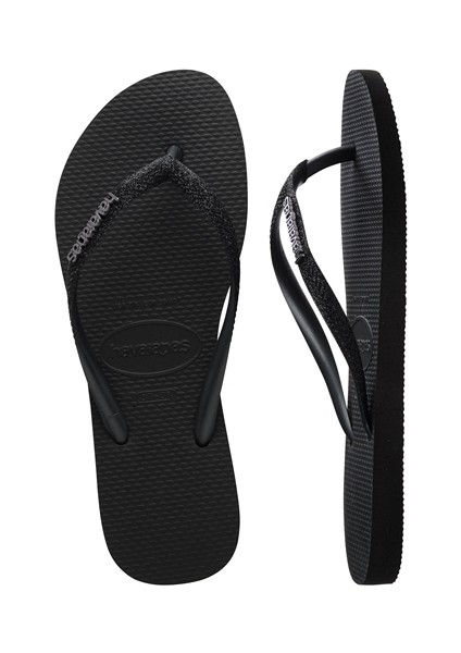 Slim Glitter II Kadın Siyah Parmak Arası Terlik 4146975-1069 indirimleri
