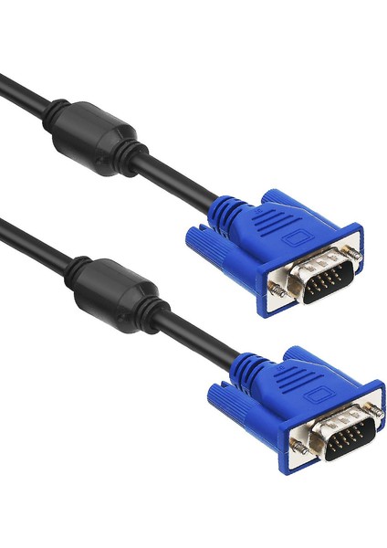 VGA 10 Metre VGA Kablo Erkek Erkek