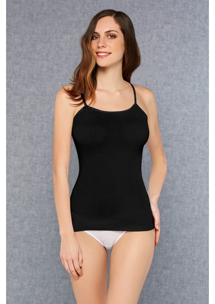 Siyah Kadın Modal Günlük Atlet