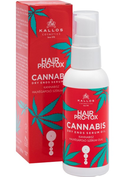 Cannabis Dry Ends Kurumuş Saç Uçları Için Serum 50 Ml