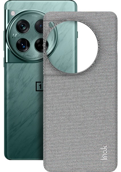 Oneplus 12 5g Deri+Pc Kumaş Dokusu TeIefon Kılıfı (Yurt Dışından)