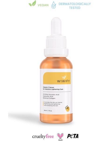 WIWIFY Donuk Ve Mat Ciltler İçin Güneş Kremi + C Vitamini