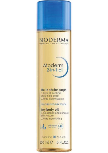 Atoderm 2-In 1 Dry Body Oil - Kuru Vücut Yağı 150ml