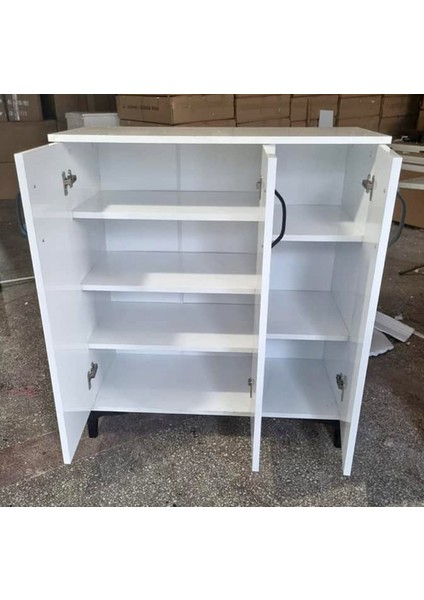 3 Kapaklı Mini Kiler Dolabı