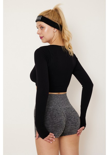 Süper Mini Büzgülü Kalça Şekillendirici Şort modelleri