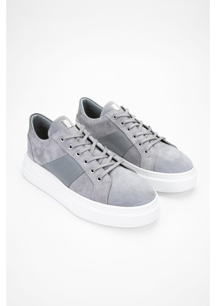Messierkek Gri Süet Sneakers & Spor Ayakkabı 352 20434 Erk Ayk Y24