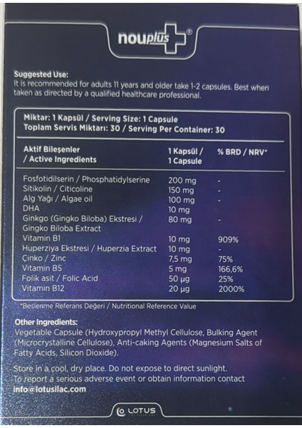 Cogniviva 30 Tablet