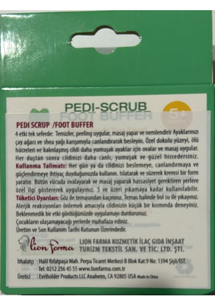 Pedi Scrup fiyatları