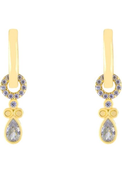 925 Ayar Gümüş Gizemli Damla Küpe fiyatları